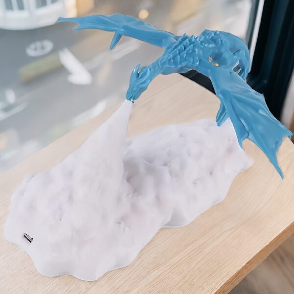 Fire Dragon 3D Night Light Table Lamp for Bedroom and Office - Image 10