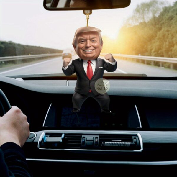 Ornamento de resina acrílica inspirado em Trump com 5 peças - B Mart Brasil - Image 7