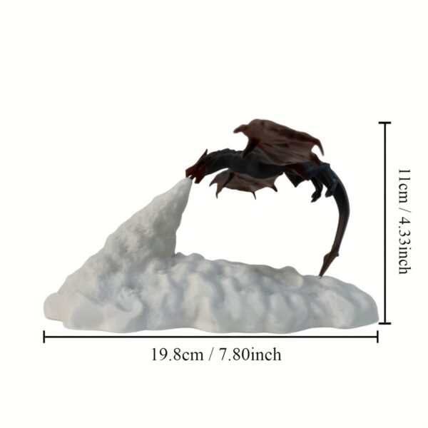 Fire Dragon 3D Night Light Table Lamp for Bedroom and Office - Image 6