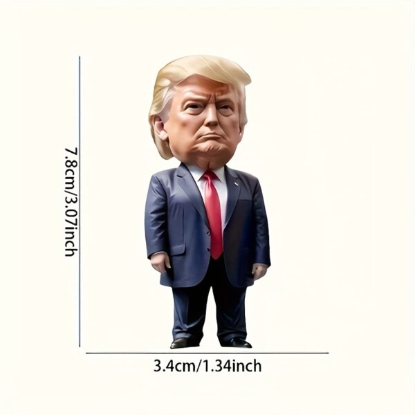 Conjunto Pingentes de Resina Acrílica com 7 peças Inspirados em Trump - Image 7