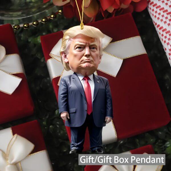 Conjunto Pingentes de Resina Acrílica com 7 peças Inspirados em Trump - Image 5