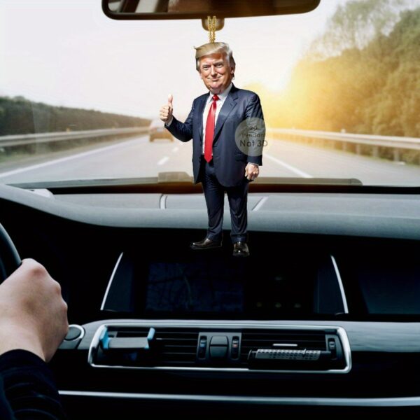Ornamento de resina acrílica inspirado em Trump com 5 peças - B Mart Brasil - Image 11