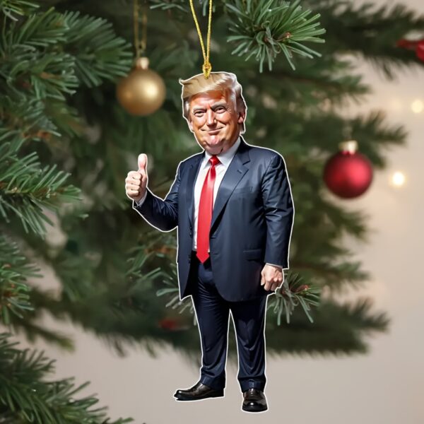 Conjunto Pingentes de Resina Acrílica com 7 peças Inspirados em Trump - Image 3