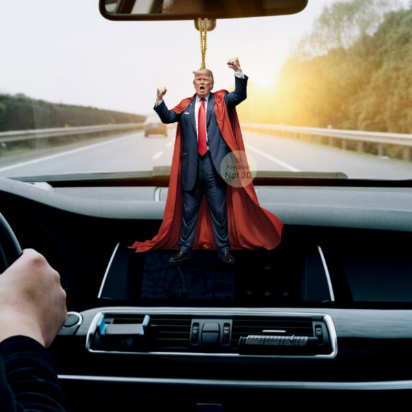 Ornamento de resina acrílica inspirado em Trump com 5 peças - B Mart Brasil - Image 9