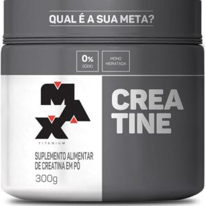 Suplemento alimentar de creatina em pó