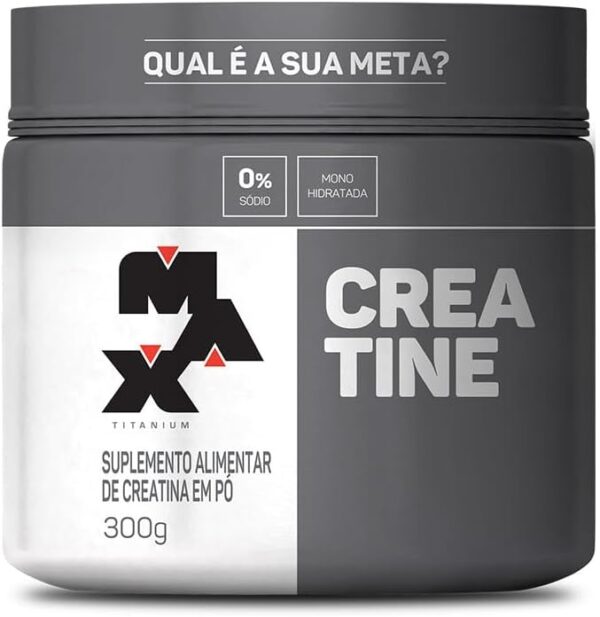 Suplemento alimentar de creatina em pó